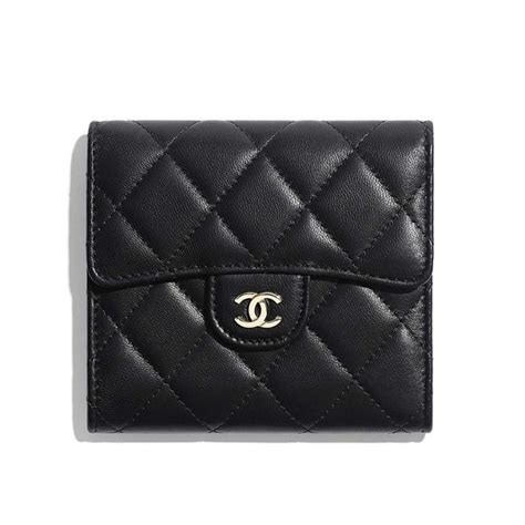 chanel classic small wallet price 2018|Chanel wallet original.